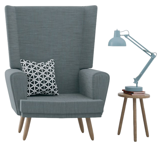 therapist office armchair